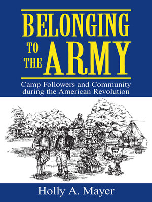 cover image of Belonging to the Army